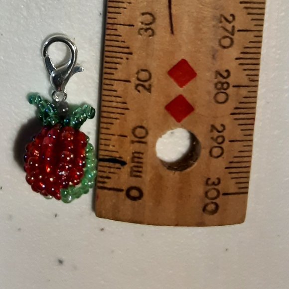 Enchanted Apple Earrings 🍎 ✨️ charming, multifunctional, removable charms - Picture 3 of 5